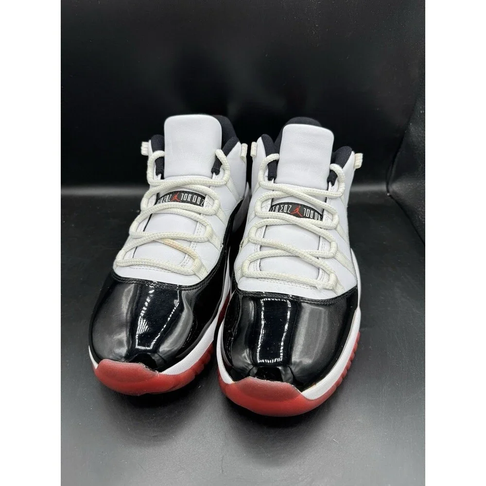 Air Jordan 11 Retro Low 'Concord Bred' Men’s Size 13 (AV2187-160)